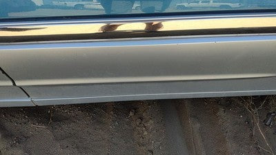 02 Ford Windstar Driver Left Rear Moulding From Door Back Trim Strip Blue Lv Ts