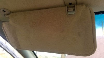 1998 Saturn Sw2 Driver Left Sun Visor Oem Gray