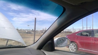 98 Mercury Sable Passenger Right A Pillar Trim Windshield Post Panel Oem Gray N2