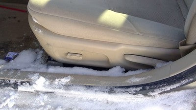 2008 Buick Lacrosse Driver Left Seat Switch Trim Panel With Power Switch Tan 53B