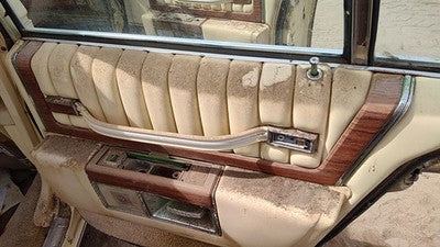 1980 Cadillac Deville Passenger Right Rear Door Trim Panel With Switches Back