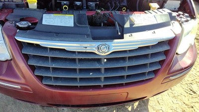 05-07 Town & Country Front Grille Oem Chrome With Top Plastic 4857957Aa