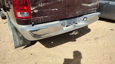 2003-2009 Dodge Ram 2500 Chrome Rear Step Bumper With Mount Brackets Oem