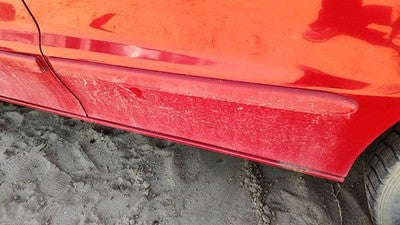 95-05 Chevy Cavalier Driver Left Rear Moulding From Door Back Trim Strip Red 74U