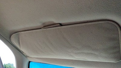 1997 Silverado 2500 Driver Left Sun Visor Oem Tan 52D