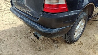 1998-2000 Mercedes Ml320 Rear Bumper Cover Assembly Oem Back 1638800171