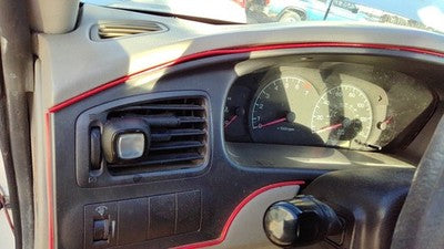 01-03 Hyundai Elantra Trim Bezel Around Speedometer Oem Dash Surround Panel Tan