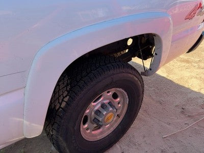 05 Chevy Silverado 2500 Driver Left Rear Wheel Flare Moulding Oem Back White 50U
