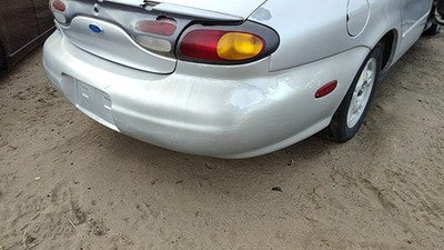 1996-1999 Ford Taurus Rear Bumper Cover Assembly Oem Back Silver Ts F6dz17k835a