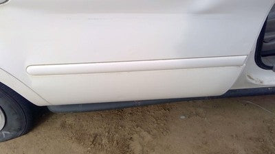 1998 Ford Taurus Passenger Right Rear Moulding From Door Back Trim Strip White