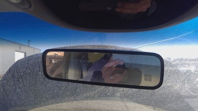 2000 Chrysler Voyager Inside Rear View Mirror Oem Windshield Mounted 4696545Ab