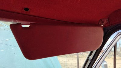 1983 Ford F150 Passenger Right Sun Visor Oem Red