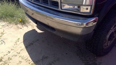 1991-1996 Dodge Dakota Chrome Front Bumper Assembly With Brackets Oem 04482850