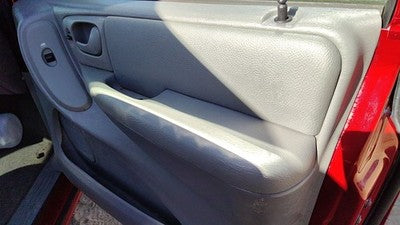 04-07 Town & Country Passenger Right Front Inside Door Trim Panel Only Gray D5