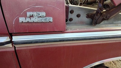 1979 Ford F150 Passenger Right Moulding From Fender Oem Trim Strip Maroon