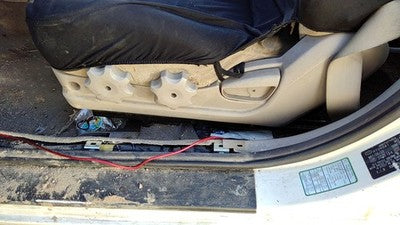 2003 Hyundai Elantra Driver Left Side Seat Trim Panel Oem Tan