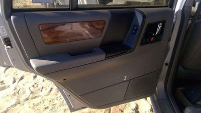 1994 Jeep Grand Cherokee Driver Left Rear Inside Door Trim Panel Only Back Brown