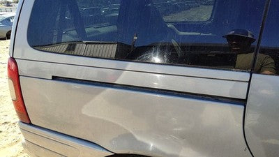 2000 Chevy Venture Passenger Right Rear Moulding Roller Cover Oem Silver 17U