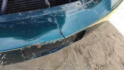 1998-2002 Cadillac Seville Front Bumper Cover Assembly Oem Green 19245378
