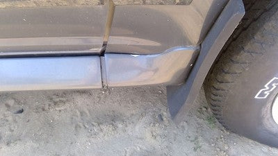 1993 Ford Explorer Passenger Right Moulding From Fender Oem Trim Strip Silver
