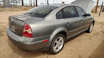 1998-05 Vw Passat Passenger Right Rear Brake Caliper With Mount Bracket Back Fwd