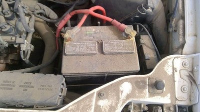 1998 Mercury Sable Complete Battery Box Mount Tray With Hold Down Oem 3.0l Ohv
