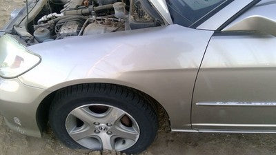 2004 2005 Honda Civic Driver Left Front Fender 4 Door Sedan Oem Silver