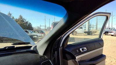 2016 Ford Explorer Passenger Right A Pillar Trim Windshield Post Panel Camel 7L