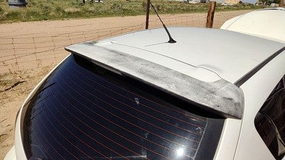 2007-2009 Mazda 3 Rear Spoiler Back Wing Oem White 34K Br5v51960d08