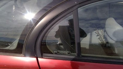 1996-2000 Saturn Sw2 Passenger Right Rear Vent Window Back Door Glass With Frame