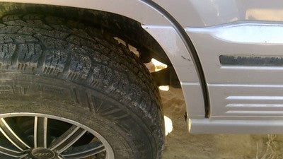 1994 Jeep Grand Cherokee Passenger Right Rear Moulding On Quarter Panel Silver
