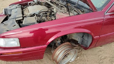 1992-2002 Cadillac Eldorado Driver Left Front Fender Oem Crimson Red 86U