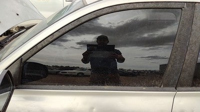 2001-06 Hyundai Elantra Driver Left Front Side Window Door Glass Oem 824102D010