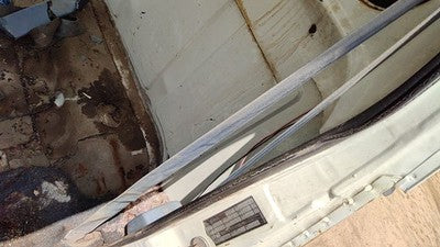 1984 Dodge Ram W250 Driver Left Front Seat Belt Retractor Oem Shoulder Blue