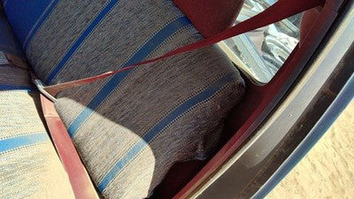 1983 Ford F150 Driver Left Front Seat Belt Retractor Oem Shoulder Red