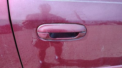 2002-09 Trail Blazer Passenger Right Front Outside Door Handle Majestic Red 86U