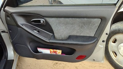 01-03 Hyundai Elantra Passenger Right Front Inside Door Trim Panel Only Oem Gray