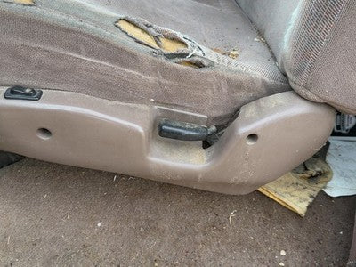 92-97 Ford F250 Passenger Right Side Seat Trim Panel Oem Brown Rk