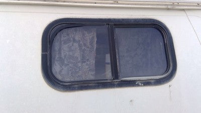 1975-1991 Ford Van E250 Driver Left Rear Quarter Glass Back Side Window Oem