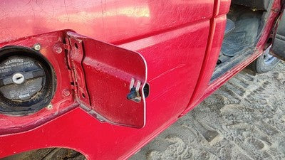 1997 Nissan Hardbody Fuel Tank Door With Hinge Gas Lid Oem Filler Red
