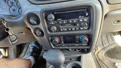 02 03 Trail Blazer Trim Bezel Around Speedometer Dash Surround Panel Dark Pewter