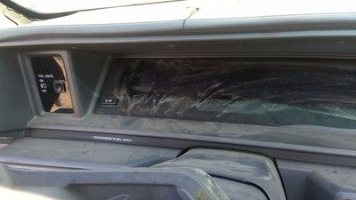 1988-1992 Cutlass 2 Door Trim Bezel Around Speedometer Oem Dash Surround Panel