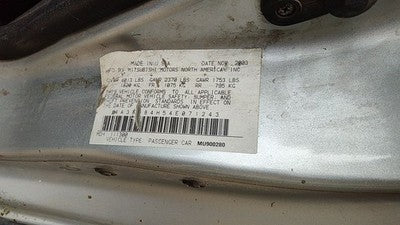 2000-2005 Mitsubishi Eclipse Lower Intake Manifold Oem 3.0L Md354398