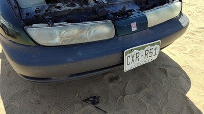 1996-1999 Saturn Sl1 Front Bumper Cover Assembly Oem 21110670