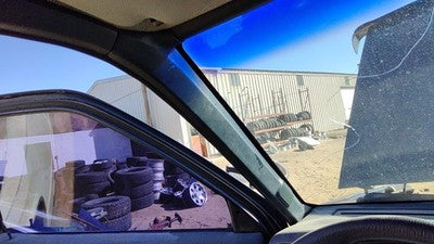 1995 Nissan Pathfinder Driver Left A Pillar Trim Windshield Post Panel Oem Blue