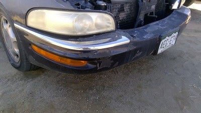 1997-2005 Buick Park Ave Front Bumper Cover Assembly Oem Blue 28U 25651624