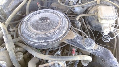 1985 Olds 88 Complete Air Intake Assembly Filter Box Housing With Tube Oem 5.0L