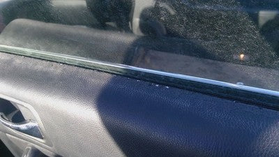 04-08 Acura Tsx Passenger Right Rear Inside Door Trim Panel Only Back Black A