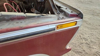1979 Ford F150 Passenger Right Moulding From Fender Oem Trim Strip Maroon