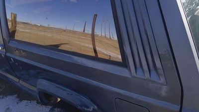 1985 Jeep Cherokee Driver Left Rear Moulding On Quarter Panel Oem Gray